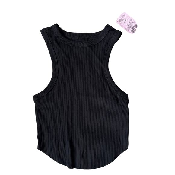 Wild Fable Women’s XXS Black Crop Tank Racerback Tops NWT bundle of 12 Shirts - Picture 1 of 6